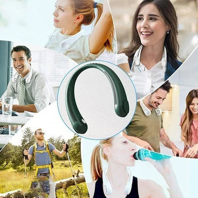 2024 Neuer tragbarer Nackenventilator